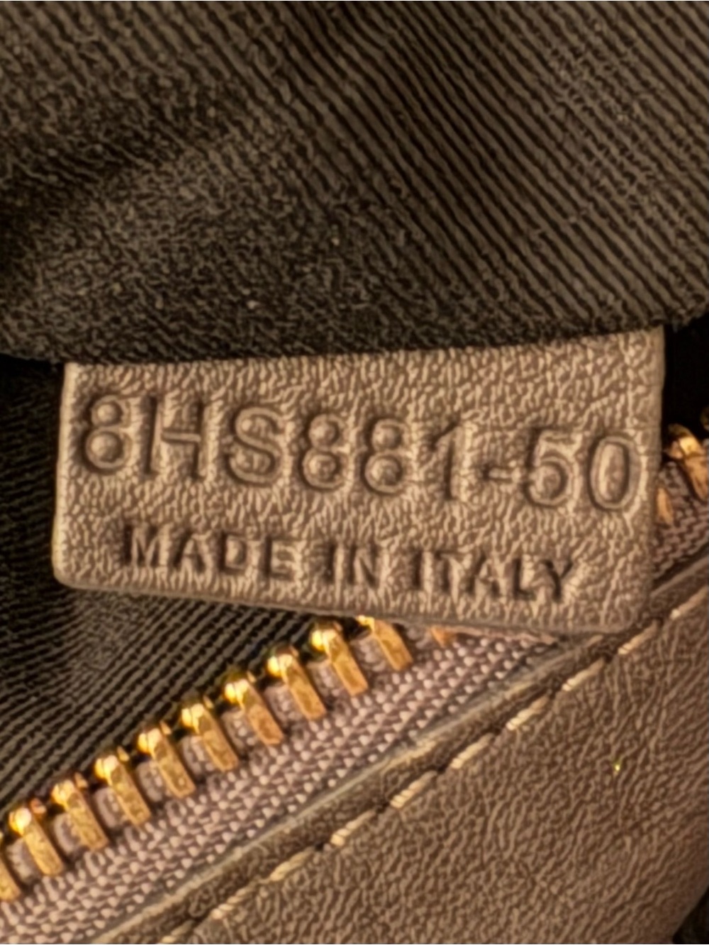 Chloé Vintage 2008/2009 Milton Triple Chain Hobo Bag Gray Leather Gold Hardware - Picture 11 of 11